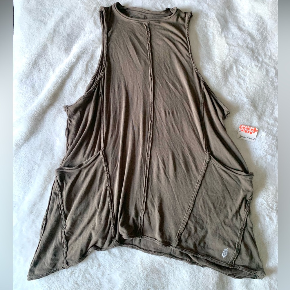 Nwt oversized muscle tee